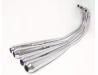 Exhaust silencer and down pipe set of 4